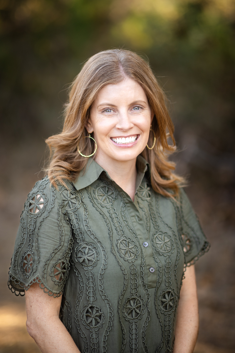 Outdoor branding headshot of a woman photographed in Las Vegas